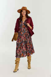 Floral Sweetness midi dress